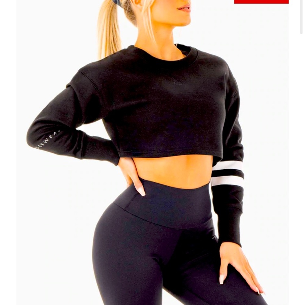 NWT Ryderwear women’s cropped sweatshirt